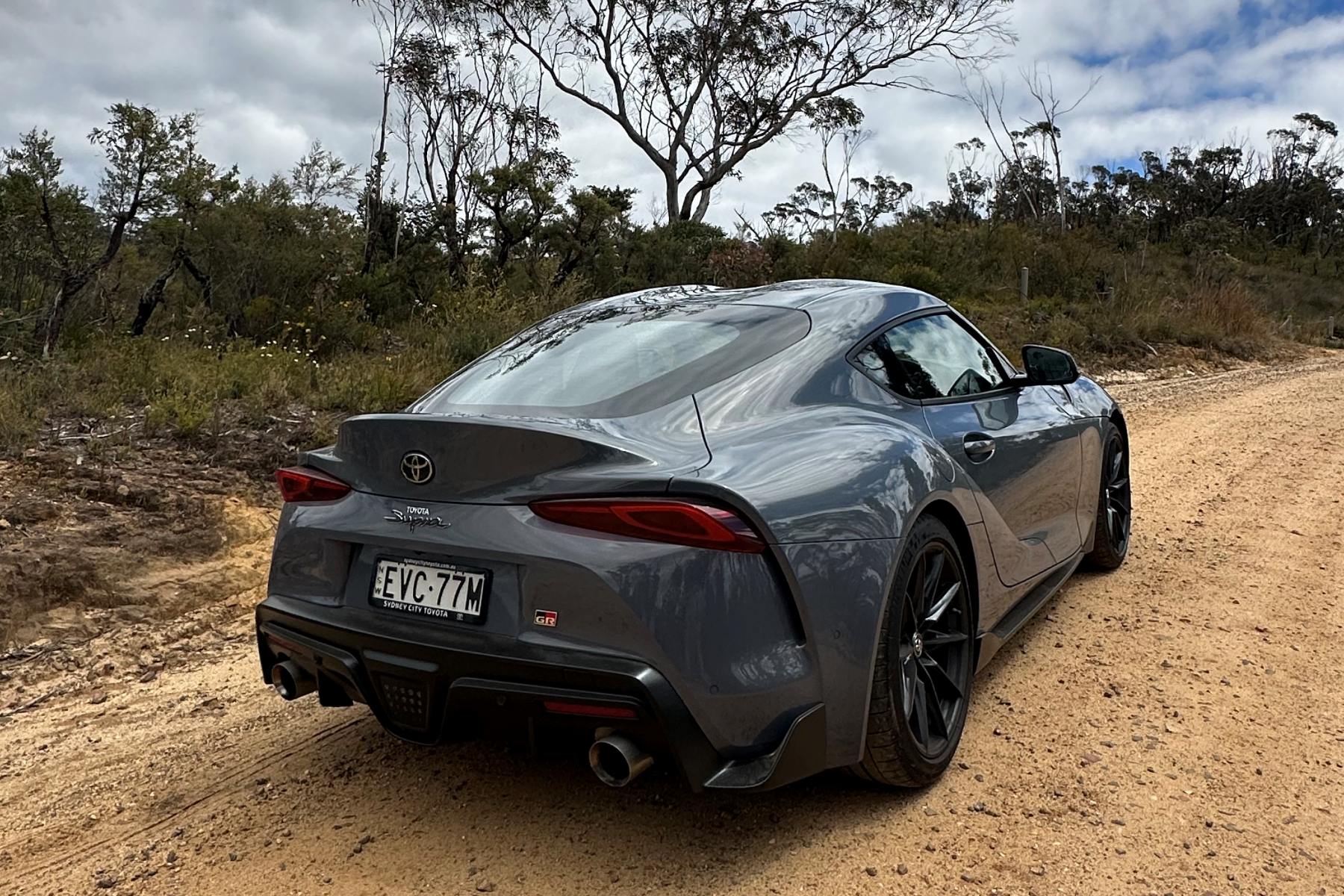 2023 Toyota GR Supra GTS rear 2