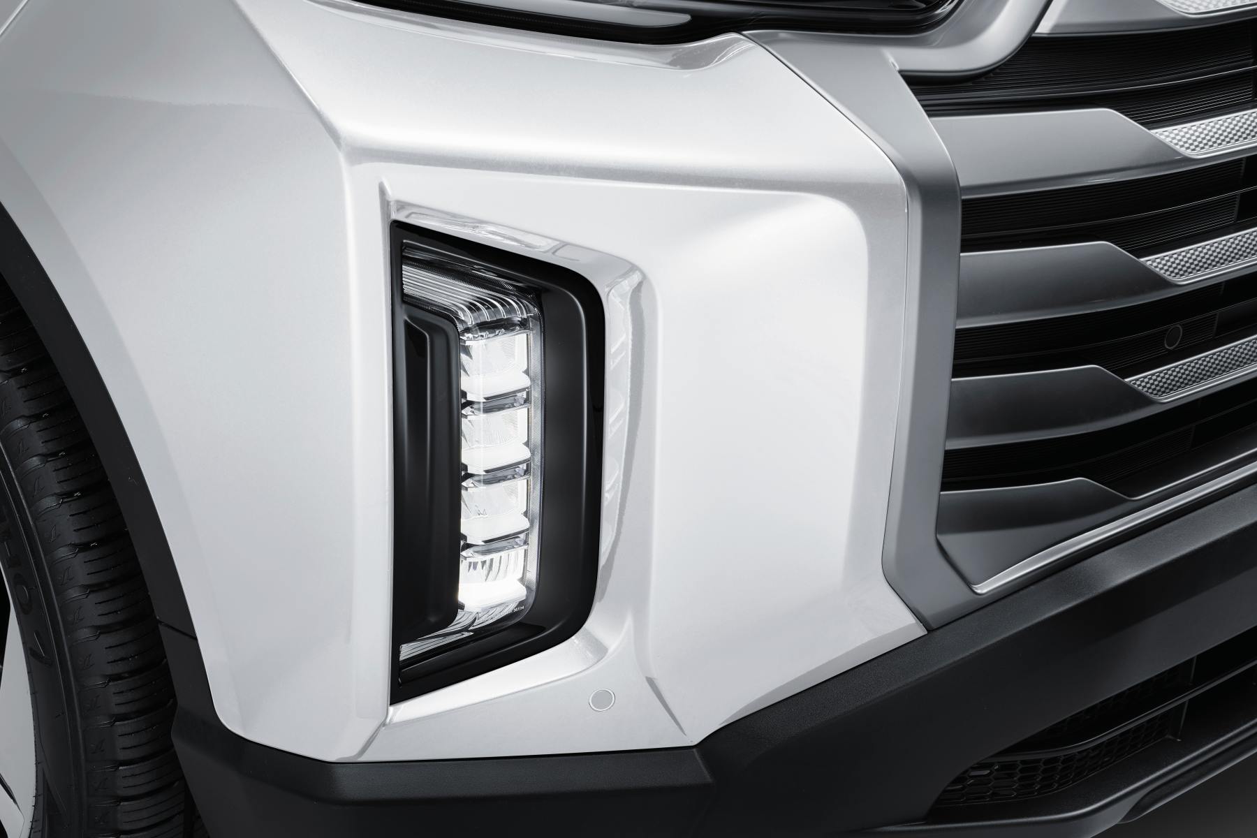 2024 SsangYong Musso and Rexton front foglights