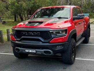 RAM 1500 TRX front grill 2