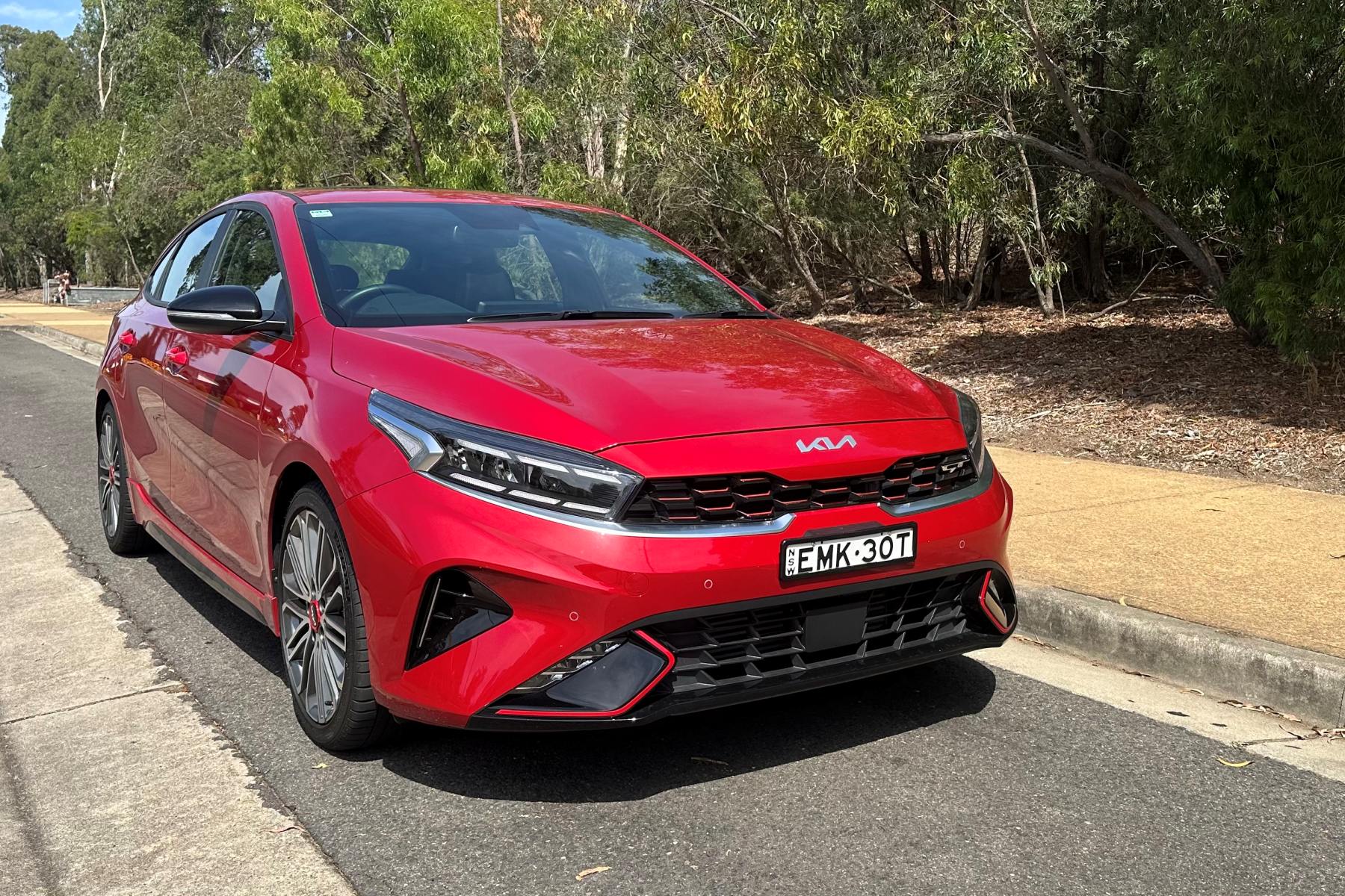 2024 Kia Cerato GT Hatch front qtr 1