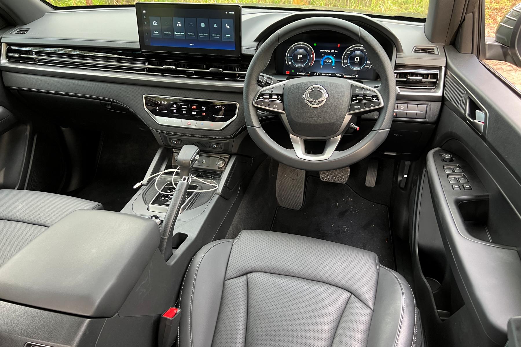 2024 SsangYong Musso and Rexton interior front 1