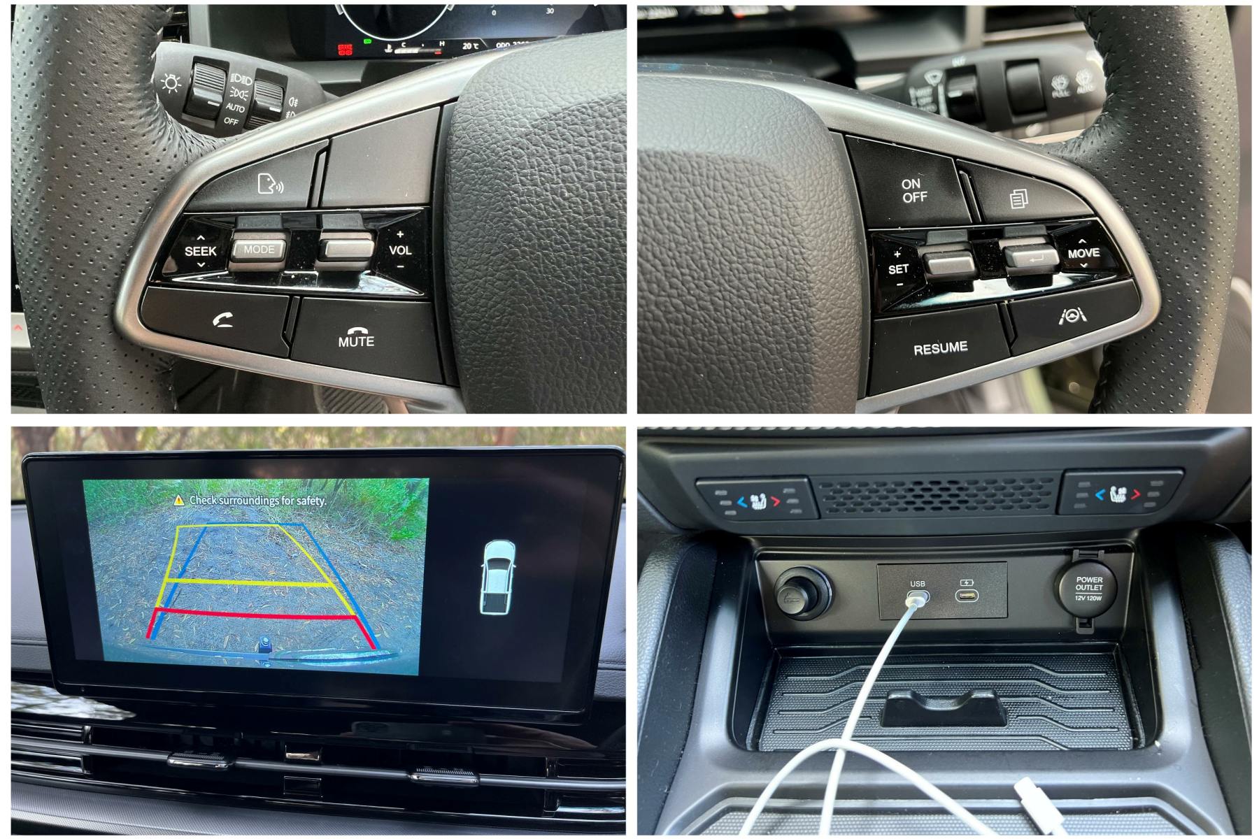 SsangYong Musso Adventure XLV Ute controls