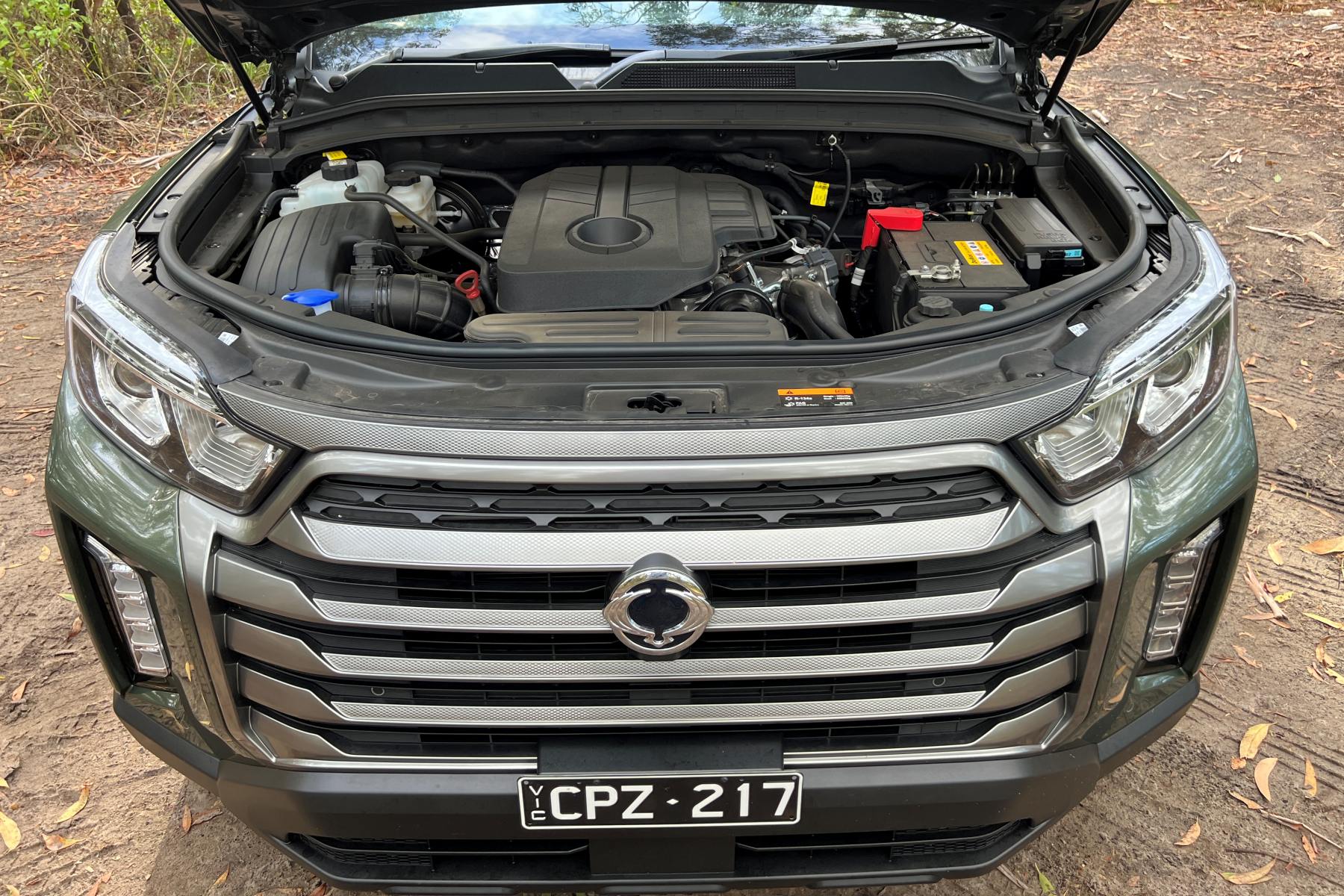 SsangYong Musso Adventure XLV Ute engine 1