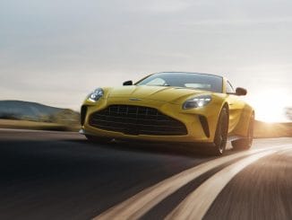 Aston Martin Vantage driving 1