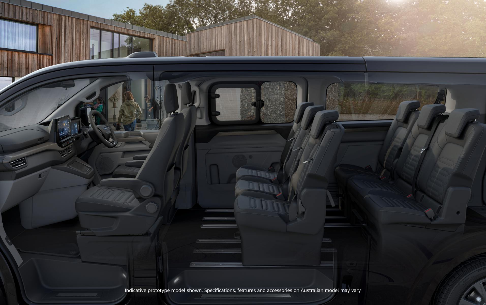 Ford Tourneo TitaniumX internal seat layout 1