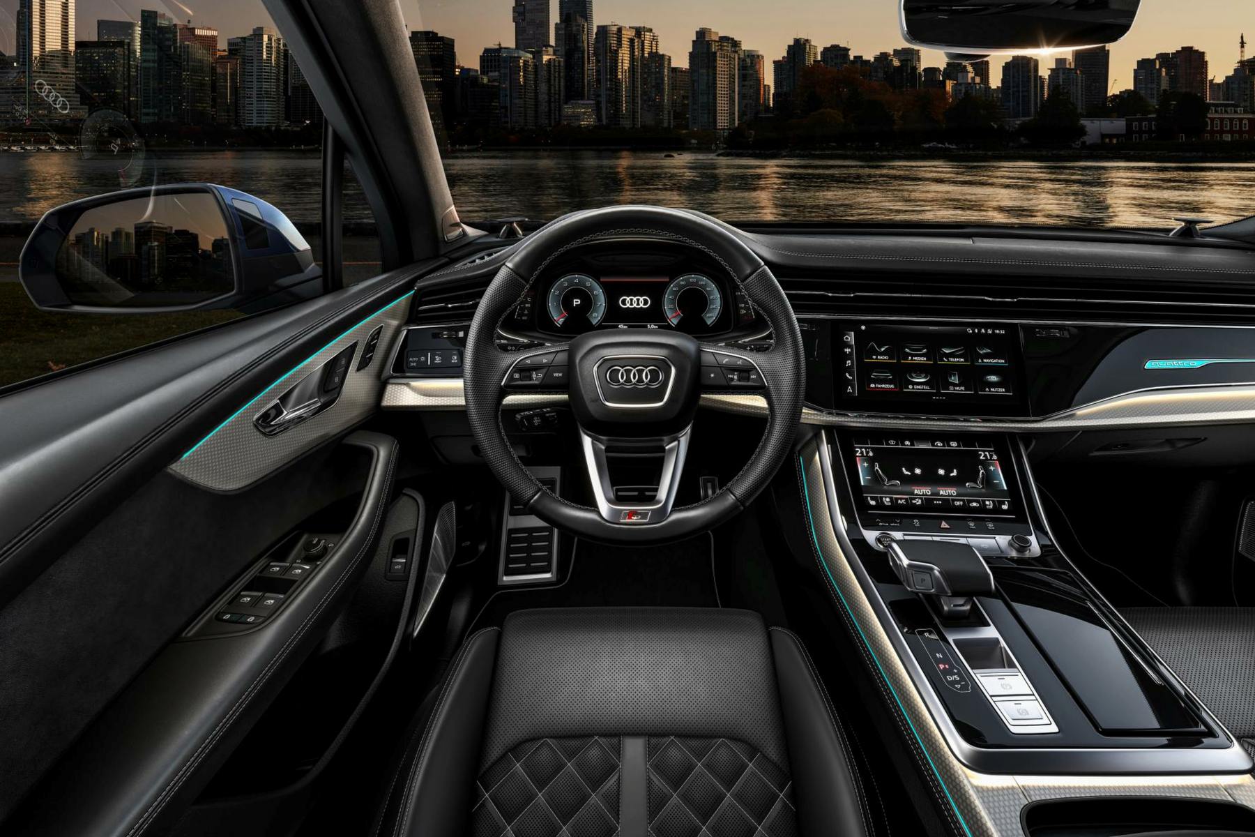Overseas Audi Q7 interior 1