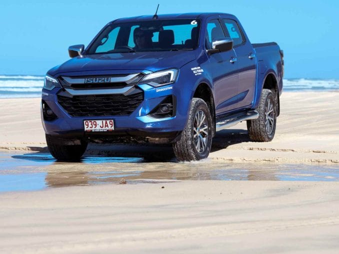 4WD on beach needs cleaning