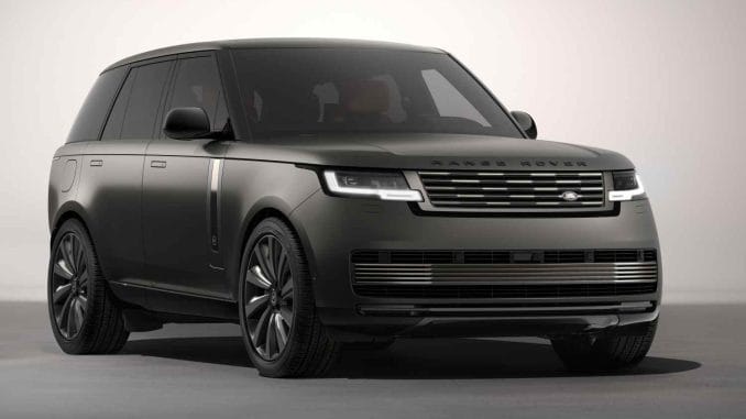 Range Rover SV Bespoke Collins Edition 1front34