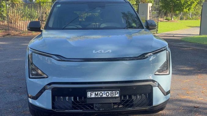 Kia EV5 GT-Line front bonnet 1