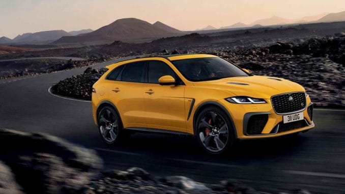 1_JAGUAR F-PACE SVR 575 ULTIMATE EDITION_SORRENTO_YELLOW_16X9