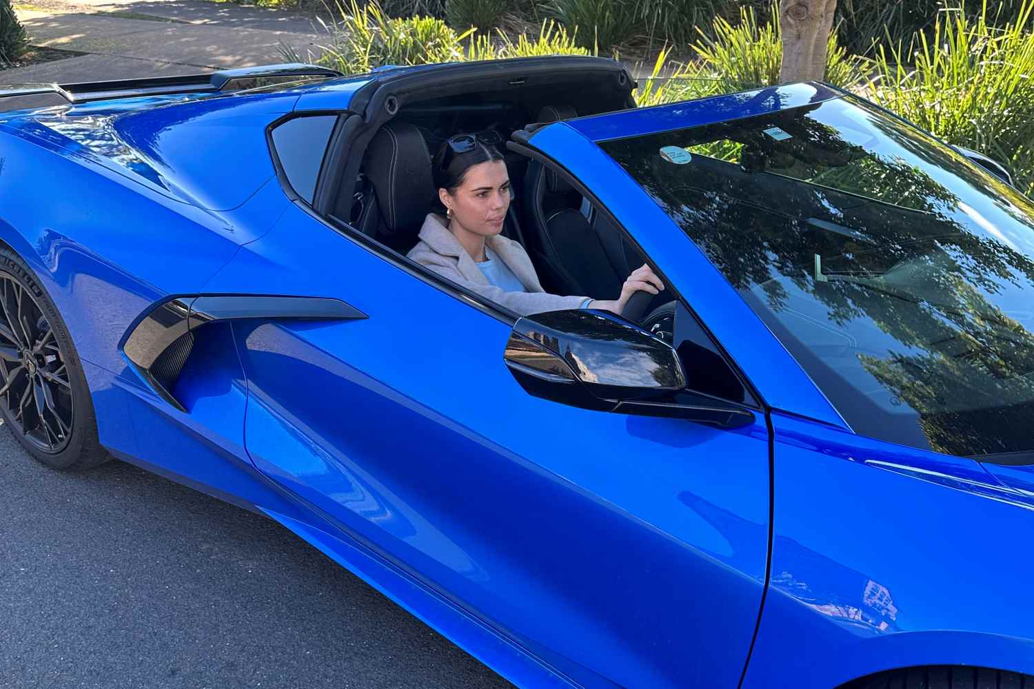 Corvette Stingray front interior 4