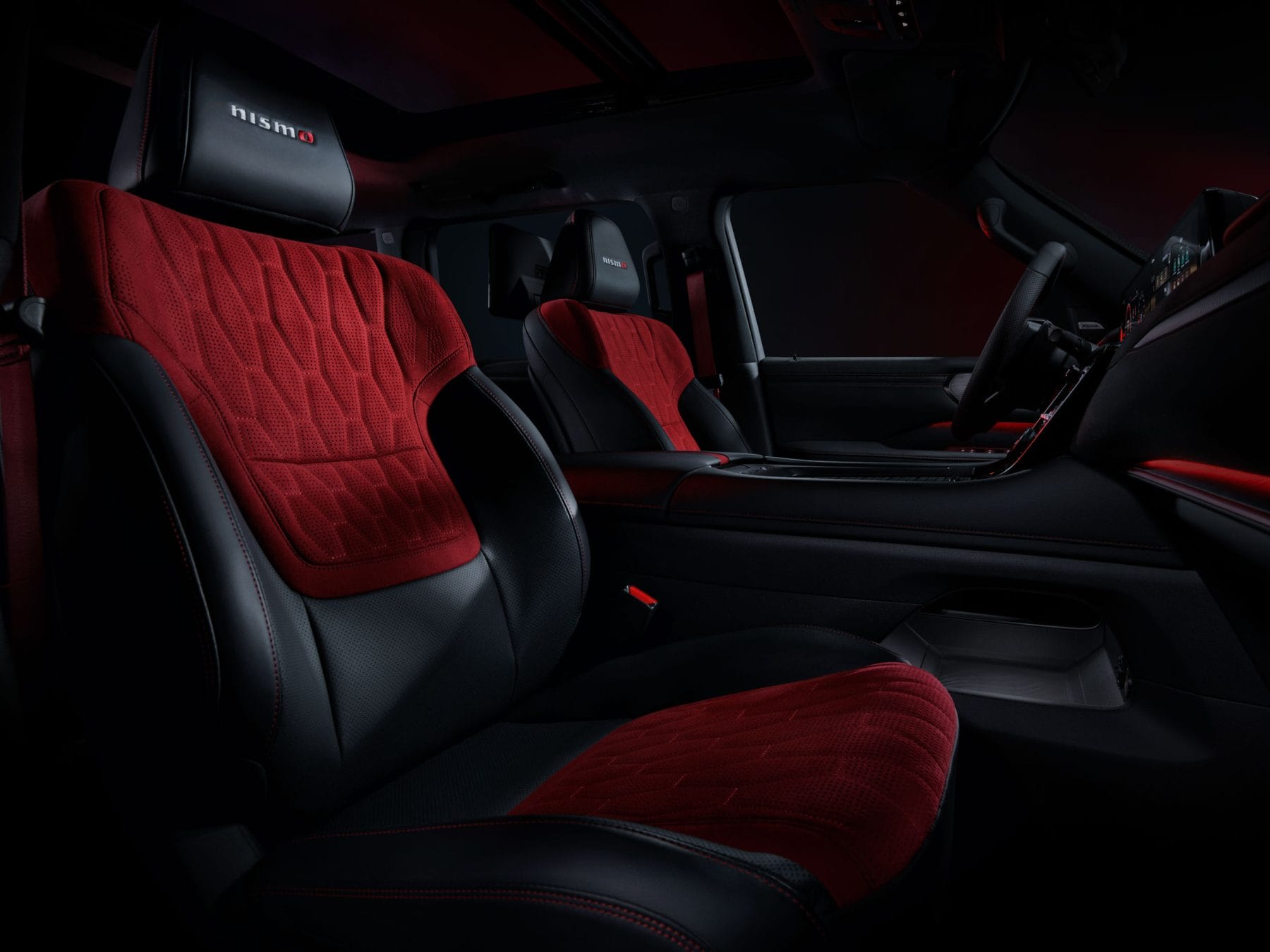 The all-new Patrol NISMO front seats