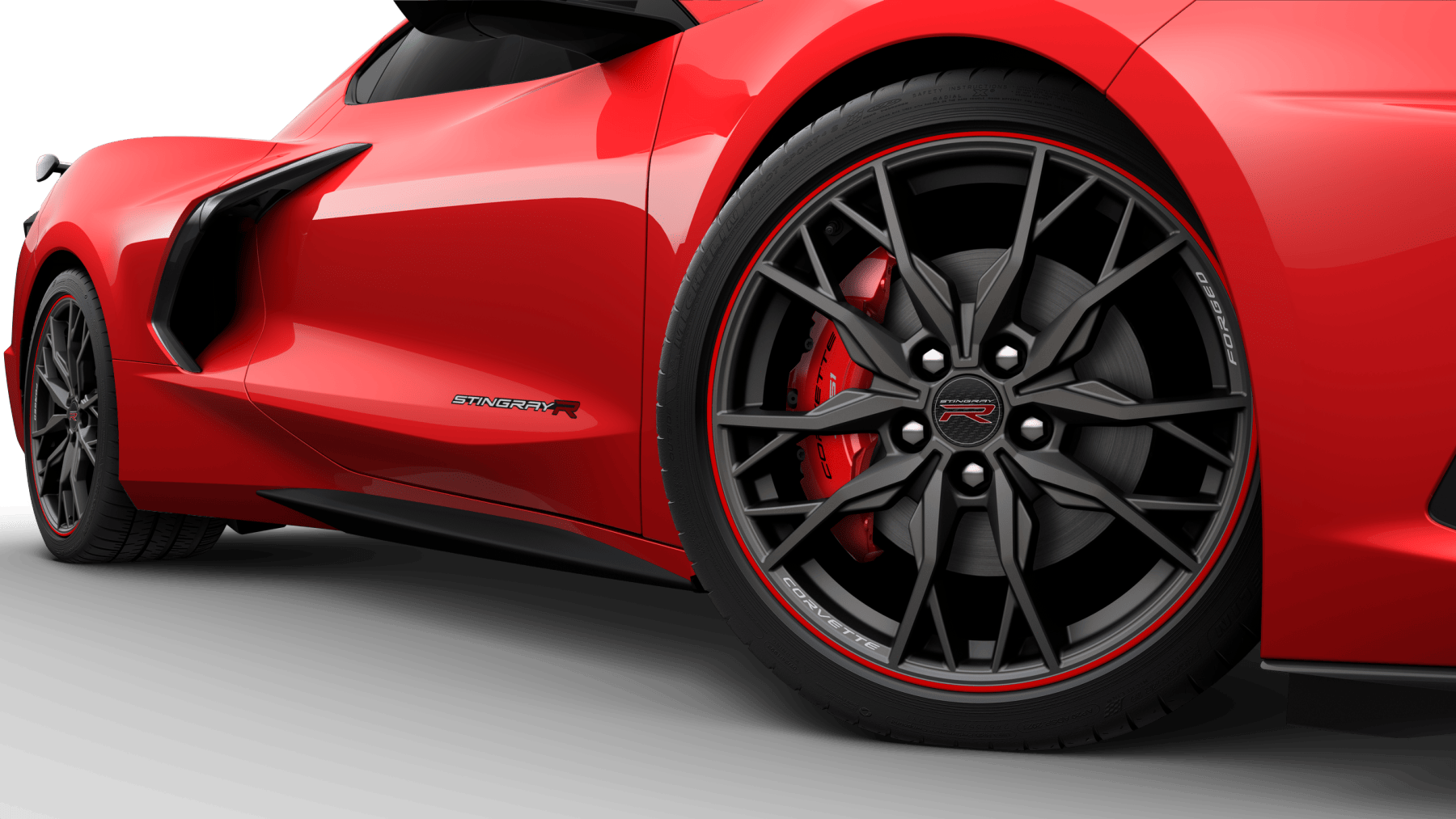 MY26_Corvette_StingrayR_ Side Decal_Wheels_Rocker Panel Extensions