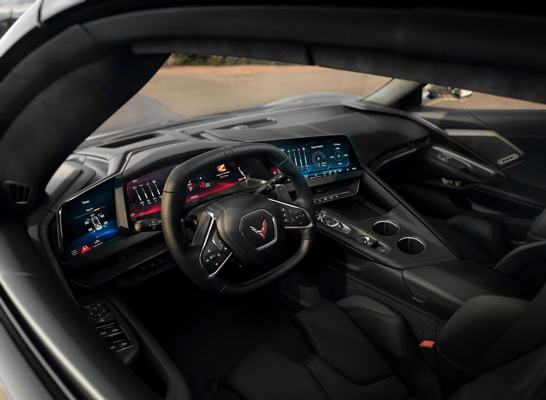 MY26_Corvette_StingrayR_Interior_Overseas_Model_Shown