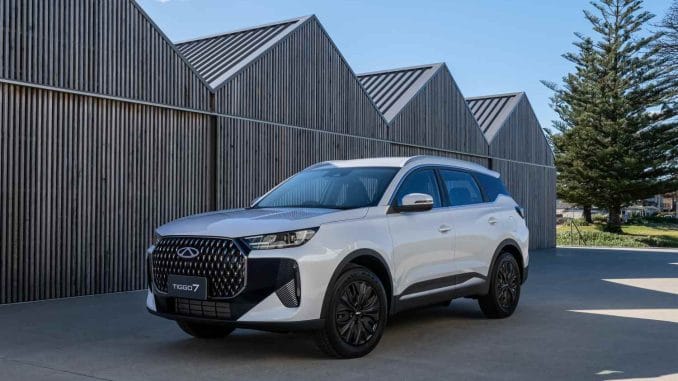 Chery Tiggo 7 2026 facelift 1