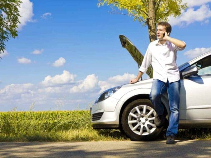 Car broken down